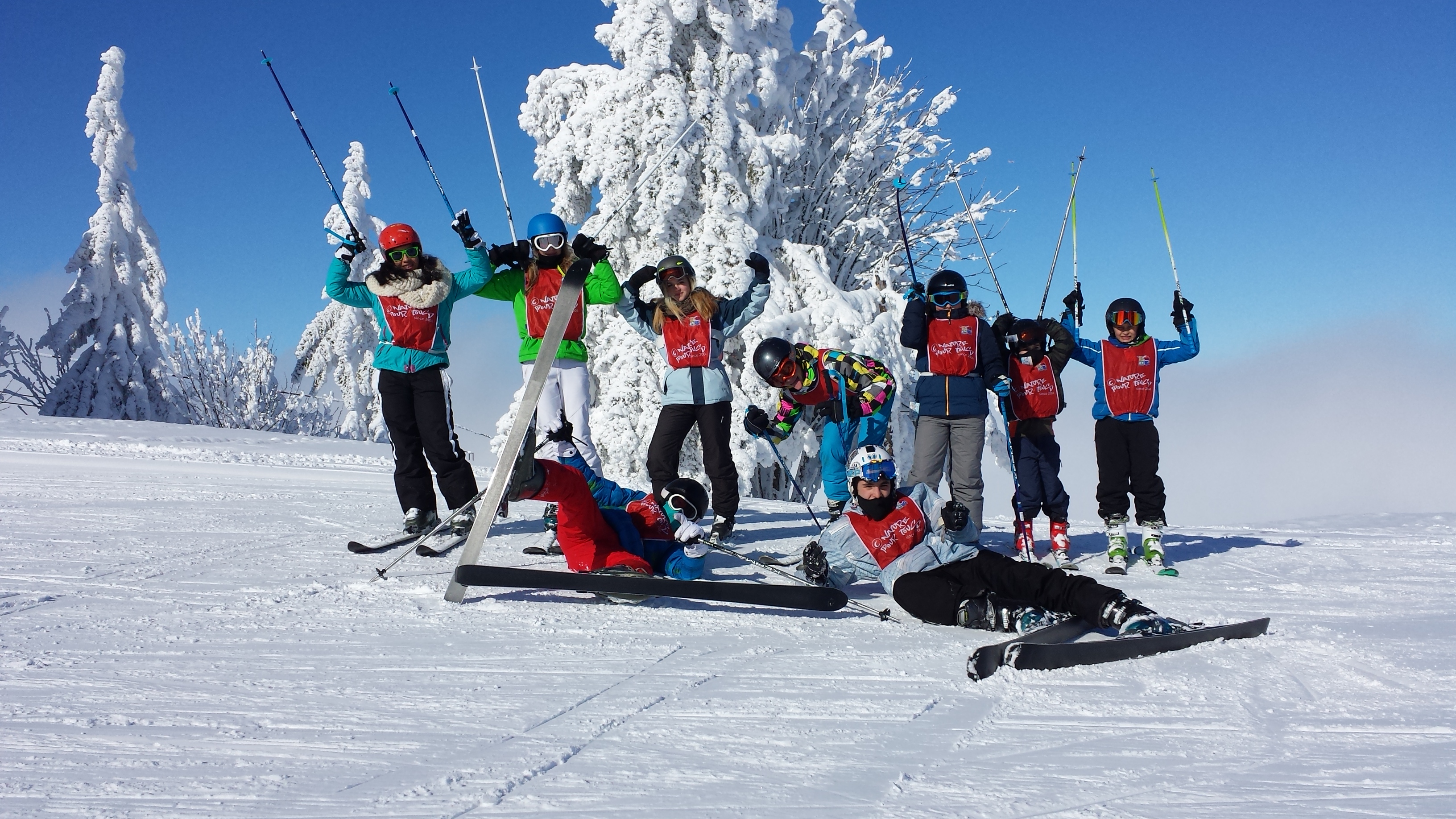 Colonie de vacances cours de ski pour enfant de 6 - 10 ans